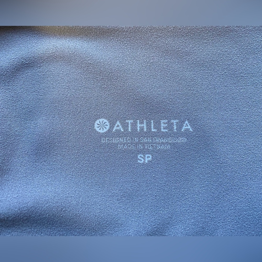 Athleta Barre Flare Pant S Petite Silverbells/Taupe - Picture 9 of 11